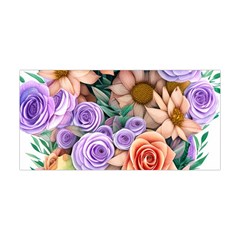 Cheerful And Captivating Watercolor Flowers Yoga Headband by GardenOfOphir