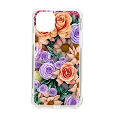 Cheerful And Captivating Watercolor Flowers Iphone 11 Pro 5 8 Inch Tpu Uv Print Case