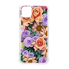 Cheerful And Captivating Watercolor Flowers Iphone 11 Pro Max 6 5 Inch Tpu Uv Print Case by GardenOfOphir