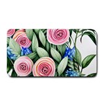 County Charm – Watercolor Flowers Botanical Medium Bar Mat 16 x8.5  Bar Mat