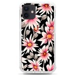 Charming and Celestial Watercolor Flowers iPhone 12 mini TPU UV Print Case	 Front