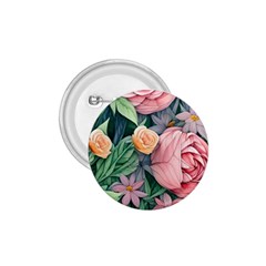 Darling And Dazzling Watercolor Flowers 1 75  Buttons by GardenOfOphir