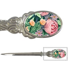 Darling And Dazzling Watercolor Flowers Letter Opener by GardenOfOphir