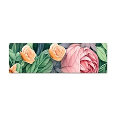 Darling And Dazzling Watercolor Flowers Sticker Bumper (100 Pack) by GardenOfOphir