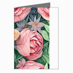 Darling And Dazzling Watercolor Flowers Greeting Cards (pkg Of 8) by GardenOfOphir