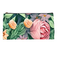 Darling And Dazzling Watercolor Flowers Pencil Case by GardenOfOphir