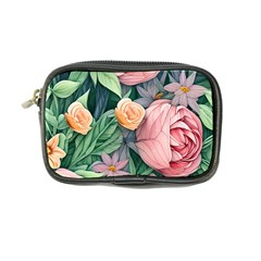 Darling And Dazzling Watercolor Flowers Coin Purse by GardenOfOphir