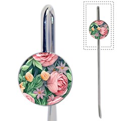 Darling And Dazzling Watercolor Flowers Book Mark by GardenOfOphir