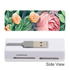 Darling And Dazzling Watercolor Flowers Memory Card Reader (stick) by GardenOfOphir