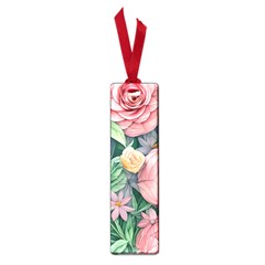 Darling And Dazzling Watercolor Flowers Small Book Marks by GardenOfOphir