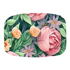 Darling And Dazzling Watercolor Flowers Mini Square Pill Box by GardenOfOphir