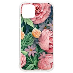 Darling And Dazzling Watercolor Flowers Iphone 12/12 Pro Tpu Uv Print Case by GardenOfOphir