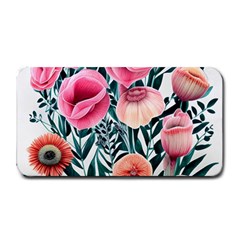 Cheerful Watercolors – Flowers Botanical Medium Bar Mat by GardenOfOphir