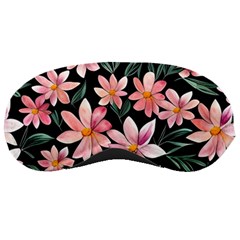 Classy Botanicals – Watercolor Flowers Botanical Sleeping Mask by GardenOfOphir