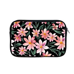 Classy Botanicals – Watercolor Flowers Botanical Apple Macbook Pro 13  Zipper Case by GardenOfOphir