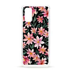 Classy Botanicals – Watercolor Flowers Botanical Samsung Galaxy S20 6 2 Inch Tpu Uv Case by GardenOfOphir