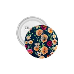 Charming Foliage – Watercolor Flowers Botanical 1 75  Buttons by GardenOfOphir