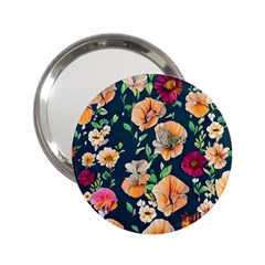 Charming Foliage – Watercolor Flowers Botanical 2 25  Handbag Mirrors by GardenOfOphir