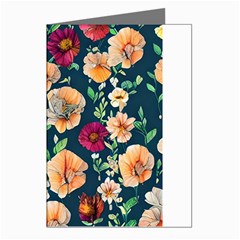 Charming Foliage – Watercolor Flowers Botanical Greeting Cards (pkg Of 8) by GardenOfOphir