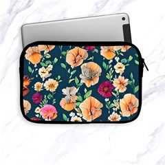 Charming Foliage – Watercolor Flowers Botanical Apple Ipad Mini Zipper Cases by GardenOfOphir