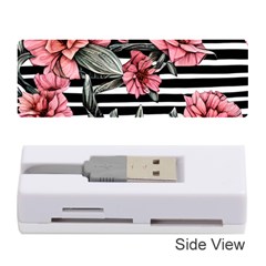 Country-chic Watercolor Flowers Memory Card Reader (stick) by GardenOfOphir