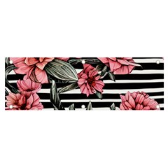 Country-chic Watercolor Flowers Banner And Sign 6  X 2  by GardenOfOphir