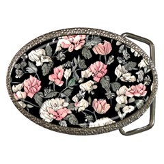 Choice Watercolor Flowers Belt Buckles by GardenOfOphir