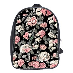 Choice Watercolor Flowers School Bag (xl) by GardenOfOphir