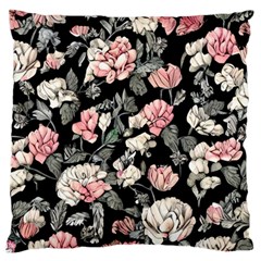 Choice Watercolor Flowers Standard Premium Plush Fleece Cushion Case (two Sides) by GardenOfOphir