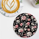 Choice watercolor flowers UV Print Round Tile Coaster Front