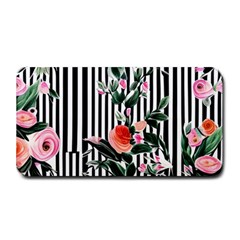 Classic Watercolor Flowers Medium Bar Mat