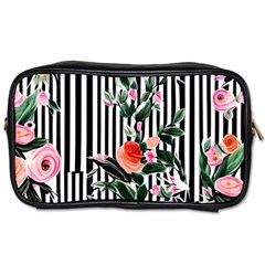 Classic Watercolor Flowers Toiletries Bag (two Sides) by GardenOfOphir