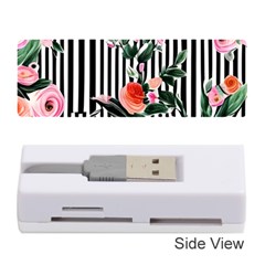 Classic Watercolor Flowers Memory Card Reader (stick) by GardenOfOphir