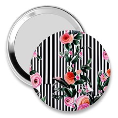 Classic Watercolor Flowers 3  Handbag Mirrors by GardenOfOphir