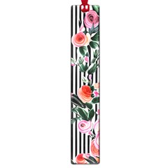 Classic Watercolor Flowers Large Book Marks by GardenOfOphir