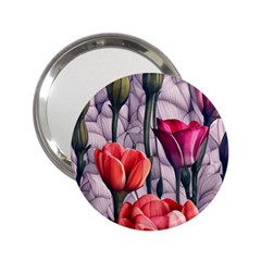 Color-infused Watercolor Flowers 2 25  Handbag Mirrors by GardenOfOphir