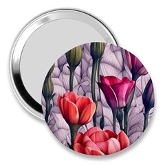 Color-infused Watercolor Flowers 3  Handbag Mirrors by GardenOfOphir