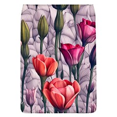 Color-infused Watercolor Flowers Removable Flap Cover (l) by GardenOfOphir