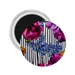 Dazzling Watercolor Flowers 2.25  Magnets Front