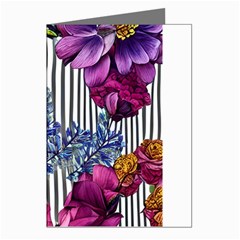 Dazzling Watercolor Flowers Greeting Cards (pkg Of 8) by GardenOfOphir