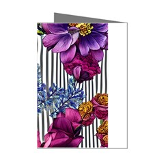 Dazzling Watercolor Flowers Mini Greeting Cards (pkg Of 8) by GardenOfOphir