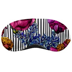 Dazzling Watercolor Flowers Sleeping Mask by GardenOfOphir