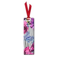 Dazzling Watercolor Flowers Small Book Marks by GardenOfOphir