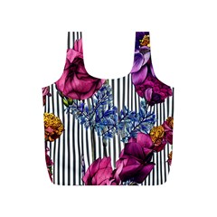 Dazzling Watercolor Flowers Full Print Recycle Bag (s) by GardenOfOphir