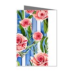 Chic watercolor flowers Mini Greeting Cards (Pkg of 8) Left