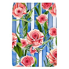 Chic watercolor flowers Removable Flap Cover (S)