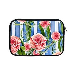 Chic Watercolor Flowers Apple Ipad Mini Zipper Cases by GardenOfOphir