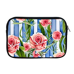 Chic watercolor flowers Apple MacBook Pro 17  Zipper Case