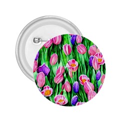 Combined Watercolor Flowers 2 25  Buttons by GardenOfOphir