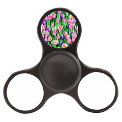 Combined Watercolor Flowers Finger Spinner by GardenOfOphir